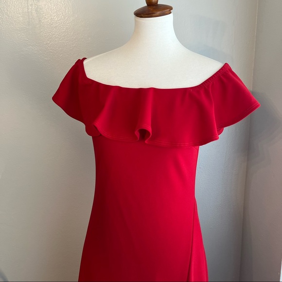 Red cha cha dress - Picture 4 of 5